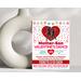 Editable Mother Son Valentine's Day Dance Flyer Template
